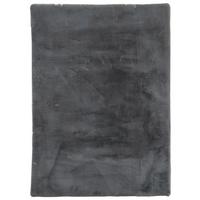 Kunstfell Caroline 4 Dunkelgrau ca. 200x290cm - Dunkelgrau, MODERN, Textil (200/290cm) - Mömax