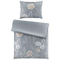 Bettwäsche Nala Grau ca. 160x210cm - Grau, Romantik / Landhaus, Textil (160/210cm) - Modern Living