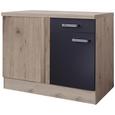 Corp Pe Colț Milano - culoare lemn stejar/antracit, Modern, compozit lemnos (110/86/60cm) Corp Pe Colț Milano - culoare lemn stejar/antracit, Modern, compozit lemnos (110/86/60cm)
