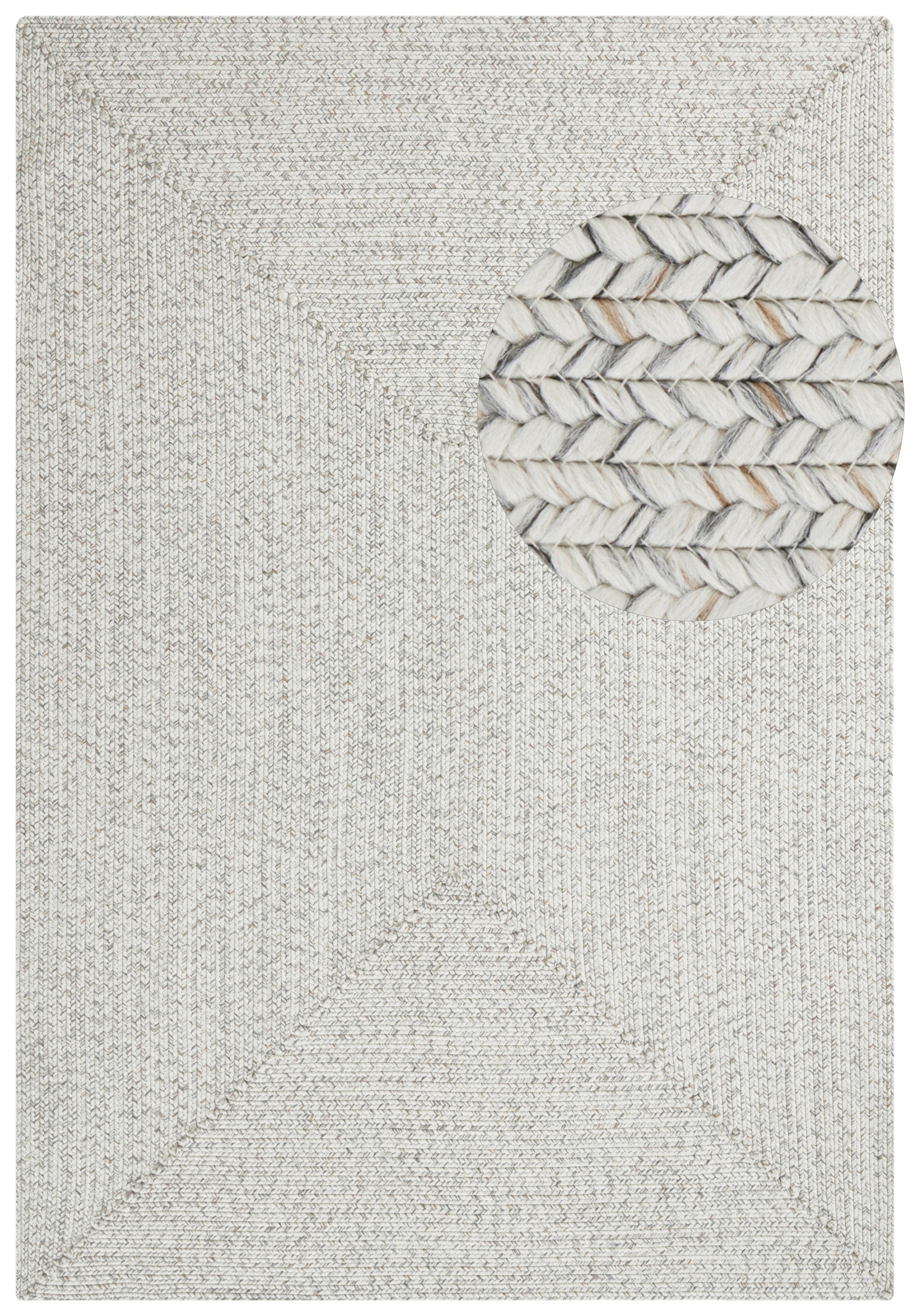 Outdoorteppich Trenzado Creme ca. 200x290cm - Multicolor/Creme, Design, Kunststoff (200/290cm) - Hanse Home