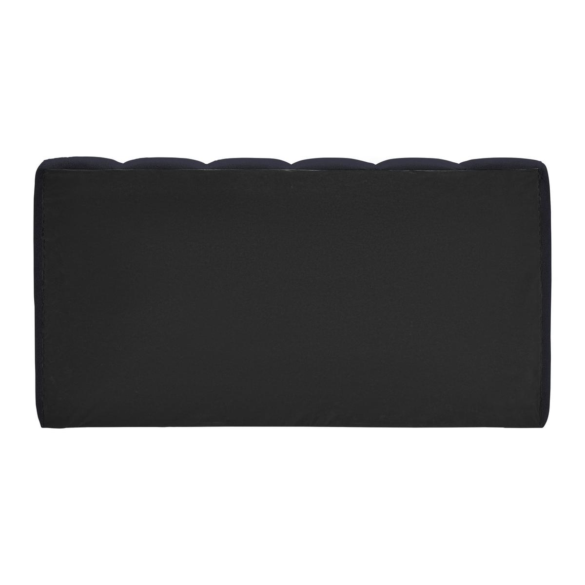 Boxbett Elaris Schwarz ca. 140x200cm - Chromfarben/Schwarz, KONVENTIONELL, Kunststoff/Textil (140/200cm) - Mömax