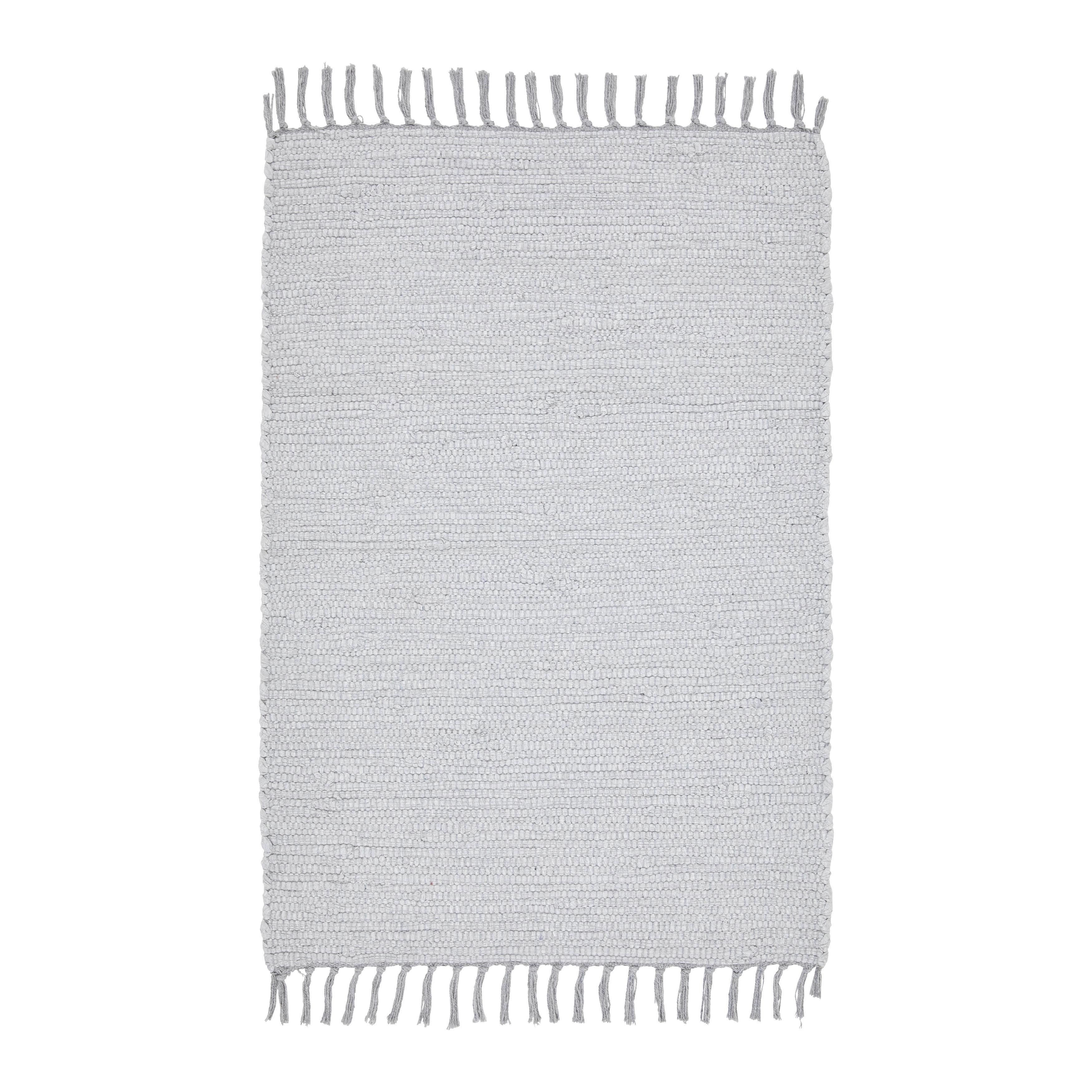 PREPROGA IZ KRP JULIA 1 - srebrne barve/siva, Romantika, tekstil (60/90cm) - Modern Living
