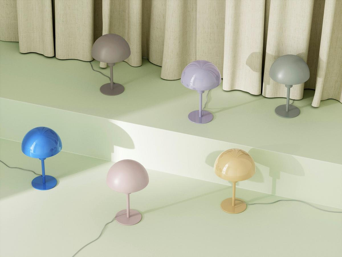 LAMPA STOŁOWA 2213745026 ELLEN MINI ŻÓŁTY - żółty, Design, metal (16/25cm) - Nordlux