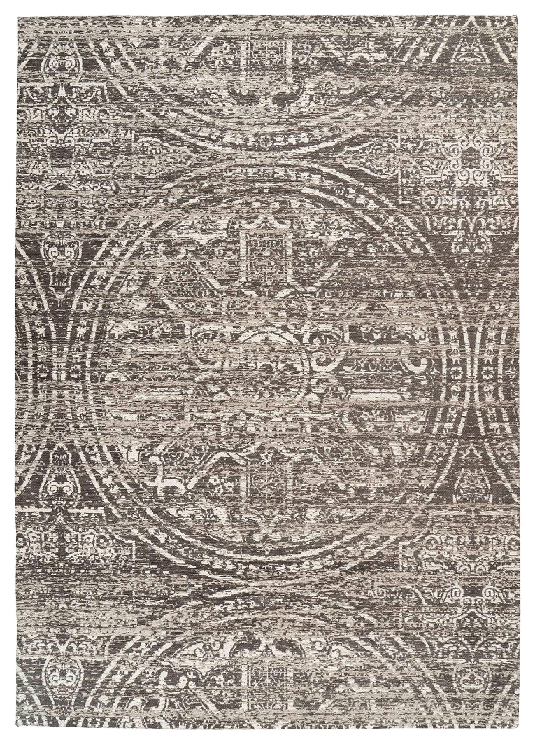 Flachwebeteppich Davio 400 - Grau, Konventionell, Textil (80/150cm) - Kayoom