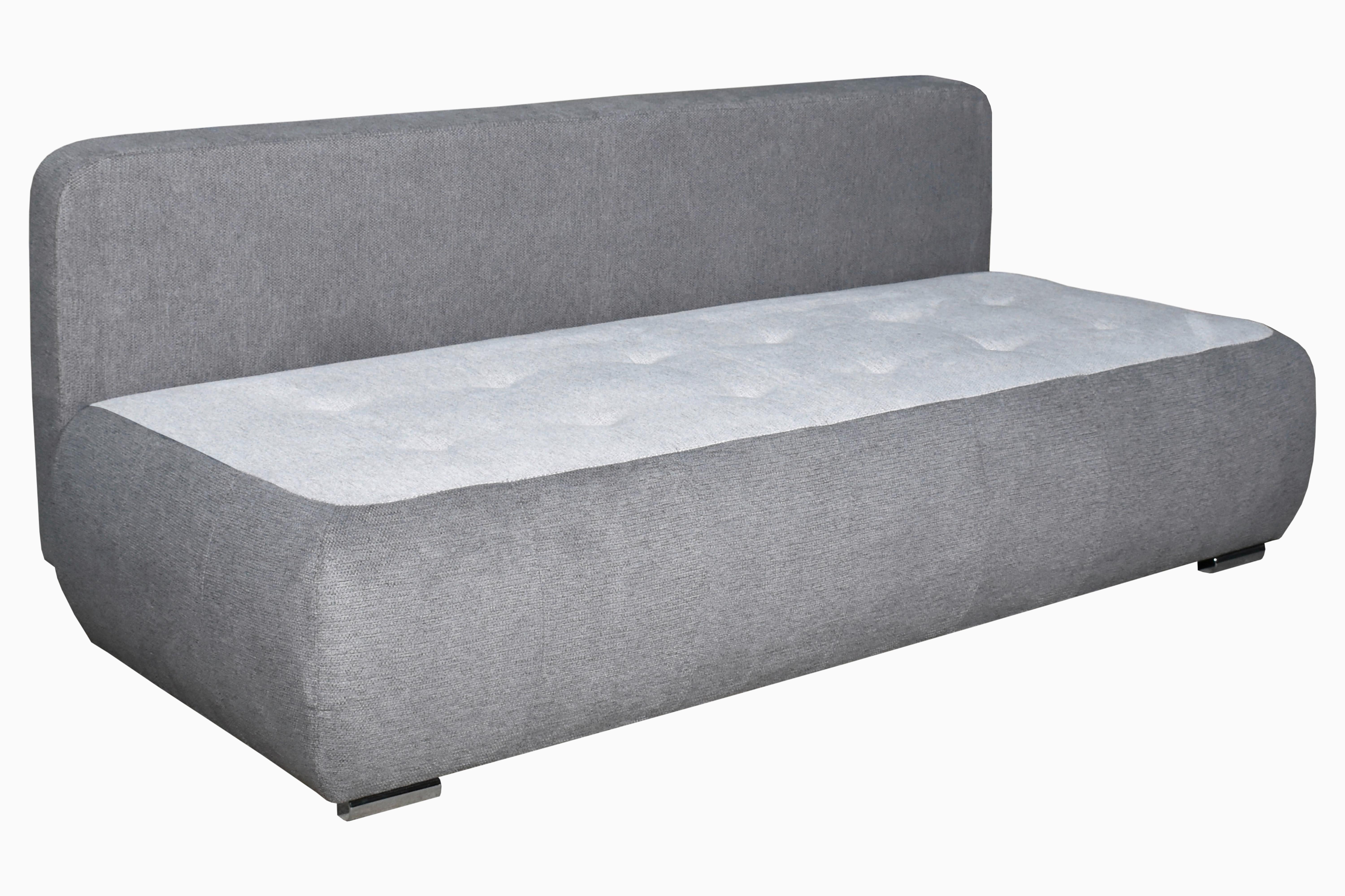 Canapea extensibila ARUBA - bej/maro deschis, Modern, plastic/lemn (208/83/97cm) - Modern Living