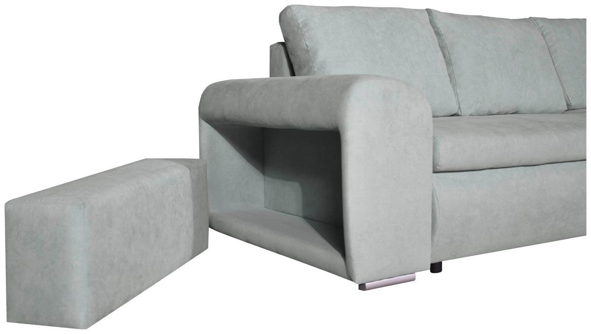 Coltar YANG - gri, Modern, metal/lemn (270/85/185cm)