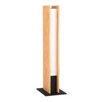 Tischleuchte 900391* Anchorena-Z - Weiss/Schwarz, Natur, Holz/Kunststoff (7,5/5,5/46,5cm) - Eglo