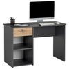 Radni Stol Kubek 2 - boje hrasta/antracit, Moderno, drvni materijal (110/75/50cm) - Best Price