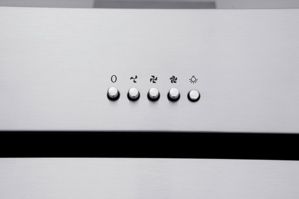 Kuhinjska Napa Numa, 60cm - barve nerjavečega jekla, Trend, kovina (60/76-114/43cm) - Respekta