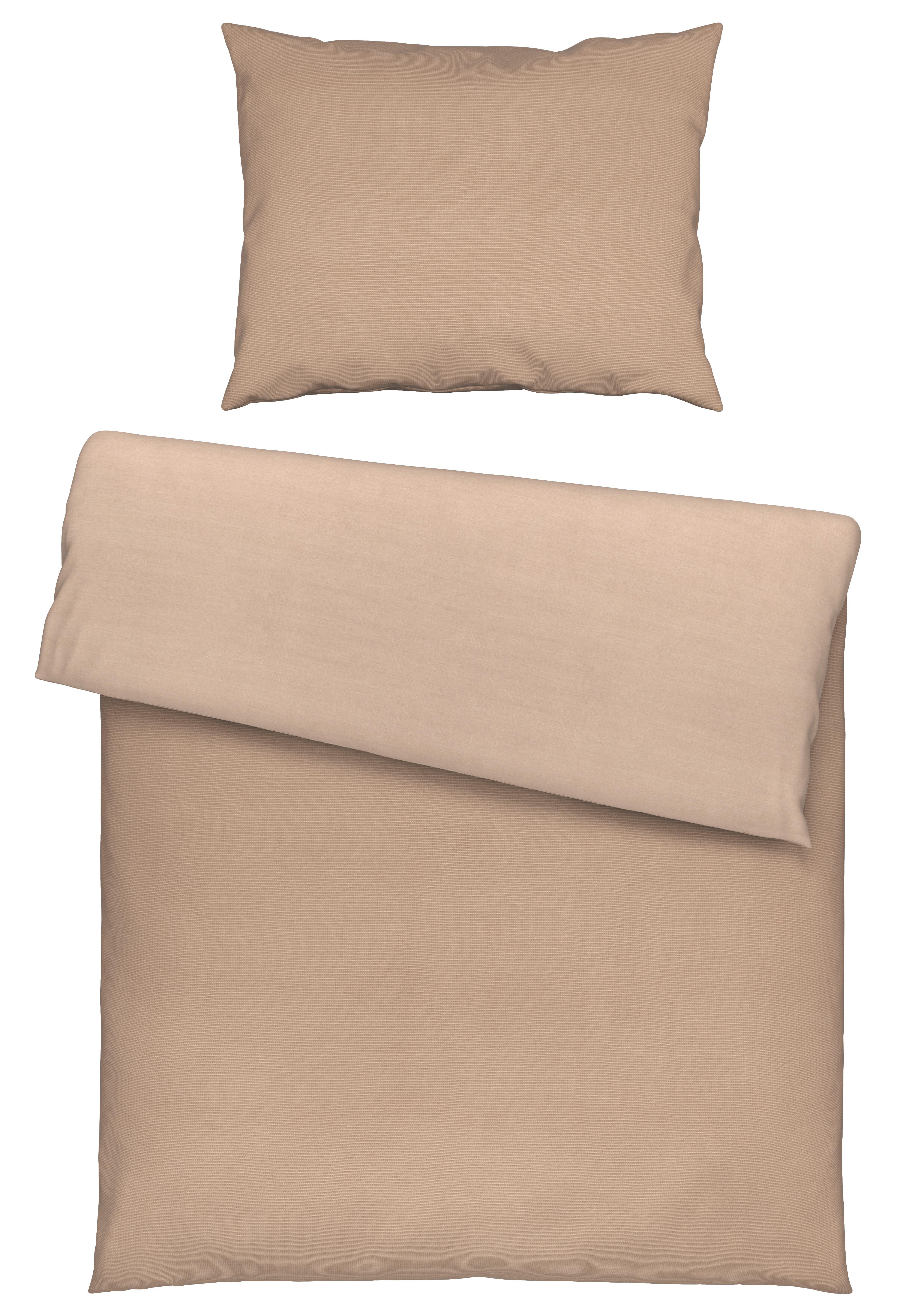 Ágyneműhuzat-garnitúra Waffel - bézs, Modern, textil (140/200cm) - Modern Living