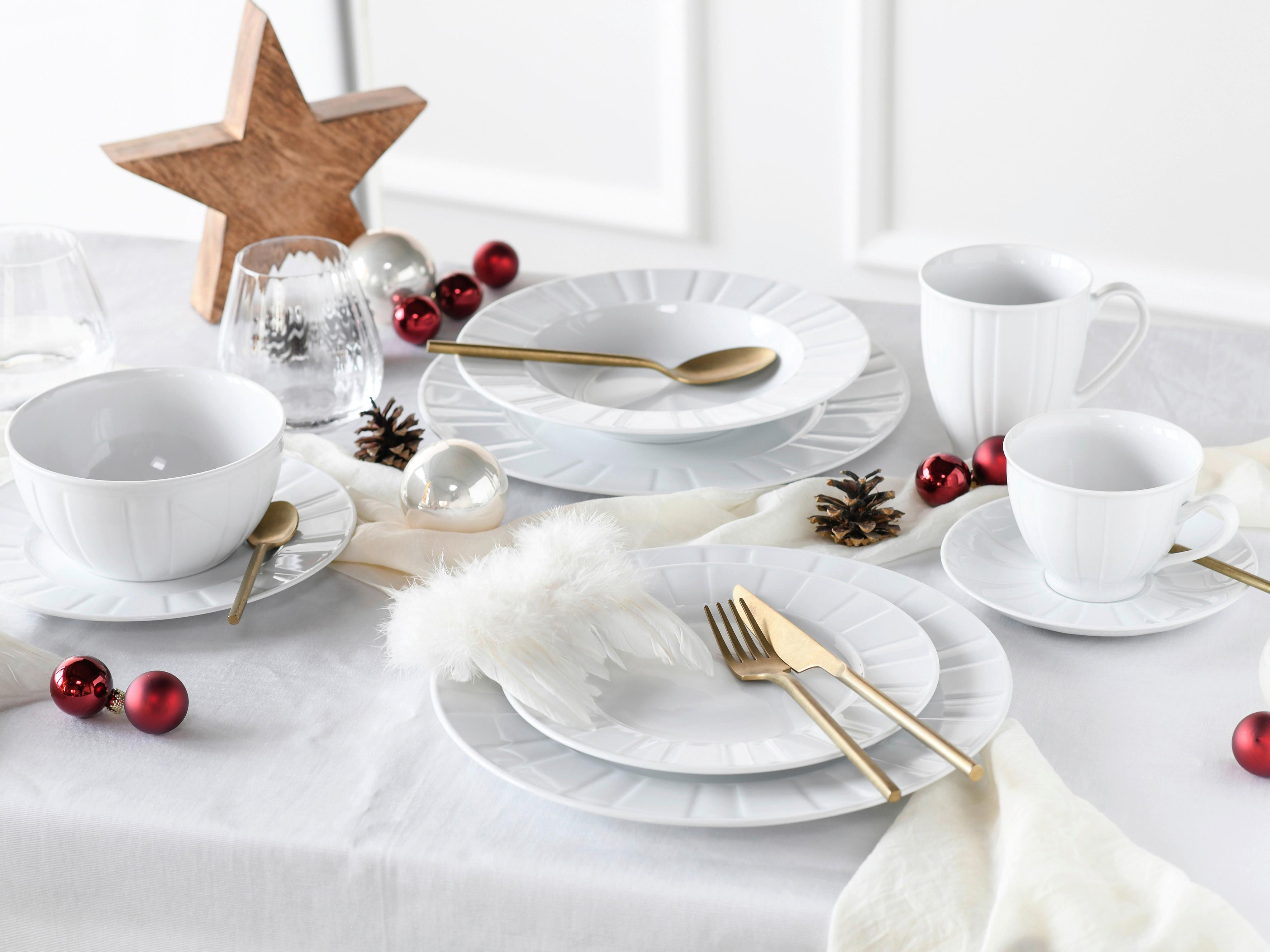 Set Skodelic Za Kosmiče Barcelona, 6-Delni - bela, Basics, keramika (500ml) - Creatable