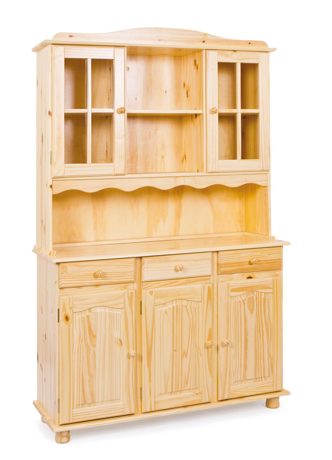 Rustikalna Kredenca Toscana, Les Bora - barve bora, Trendi, les (130/198/43cm) - MID.YOU