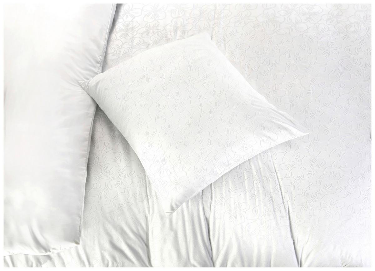 Ágyneműhuzat-garnitúra Blume - fehér, Konventionell, textil (140/200cm) - Mömax