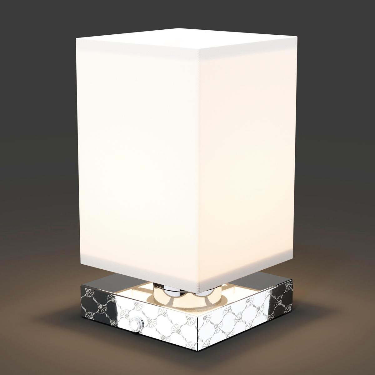 LAMPA STOŁOWA Z AKUMULATOREM 34232* JOOP! MOVE LIGHTS - biały/kolor chromowy, Konventionell, tworzywo sztuczne/metal (11/11/20cm) - Joop!