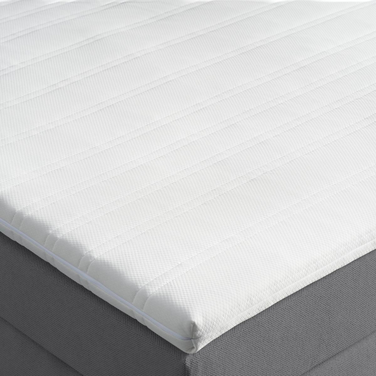 Boxspringbett Papilon Anthrazit ca. 180x200cm - Anthrazit/Zinkfarben, Konventionell, Holz/Holzwerkstoff (180/200cm) - Premium Living