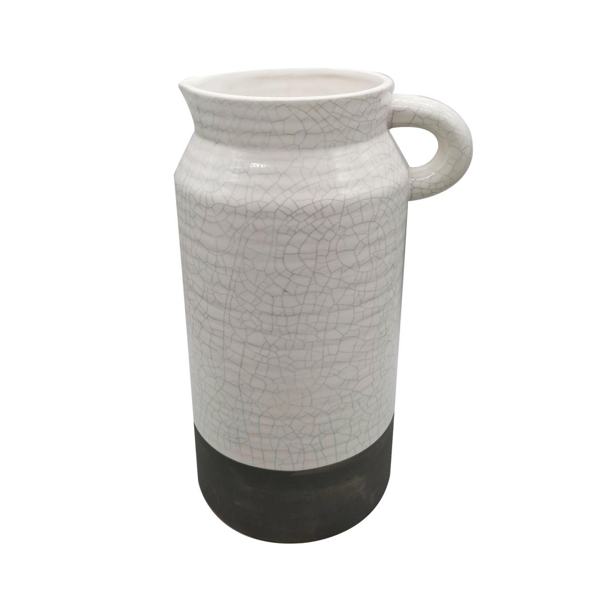 Vaza Rezzo - siva/bela, Moderno, keramika (17,3/31,2cm) - Bessagi Home