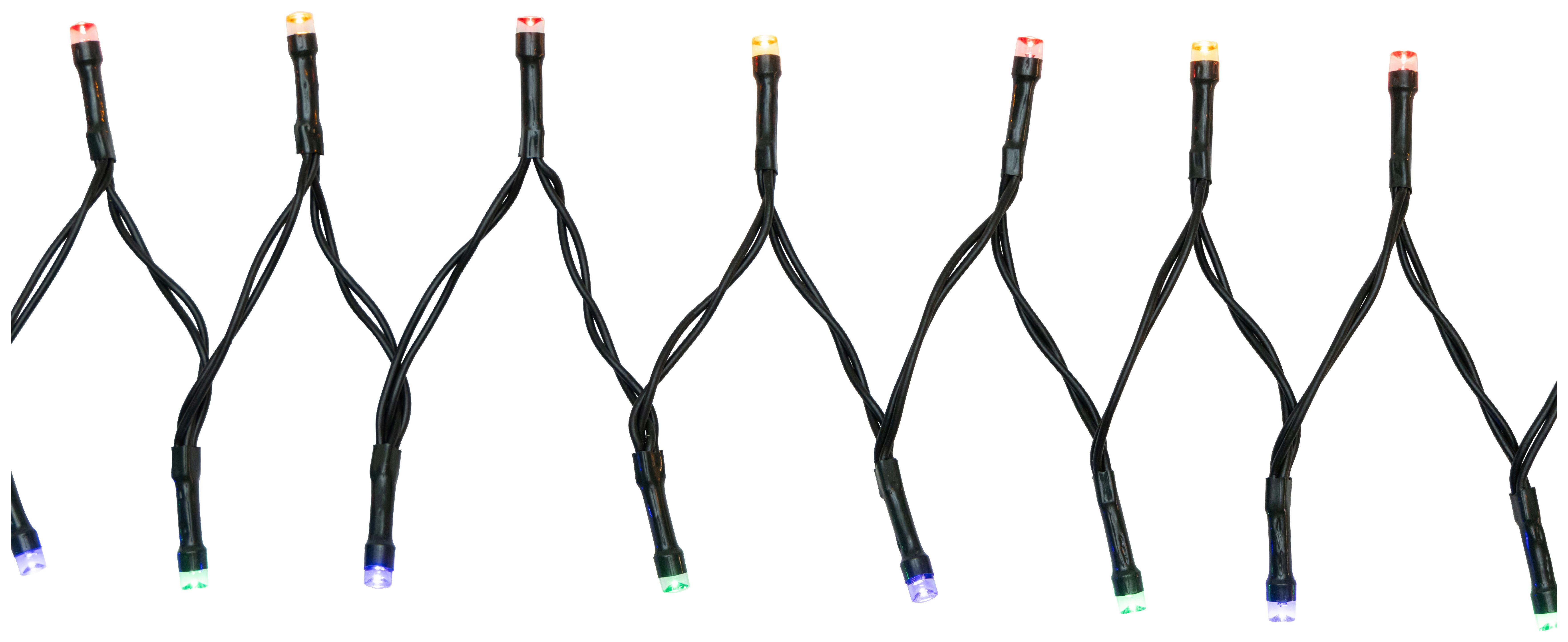 Lichterkette Tip Dunkelgrün Max. 1,5 Watt - temno zelena, Romantika, umetna masa (600cm) - Mömax