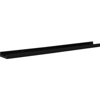 Wandboard Armerina in Schwarz - Schwarz, Holzwerkstoff (80/3,5/10cm) - Mömax