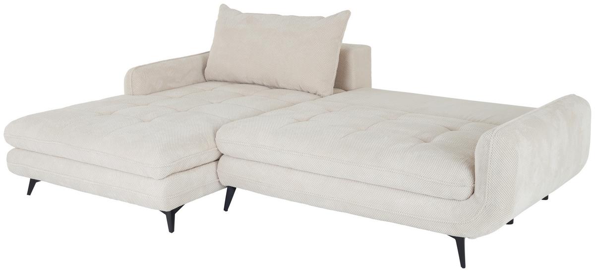 Canapea modulara WAVE - bej, Modern, textil (189/266cm) - Modern Living