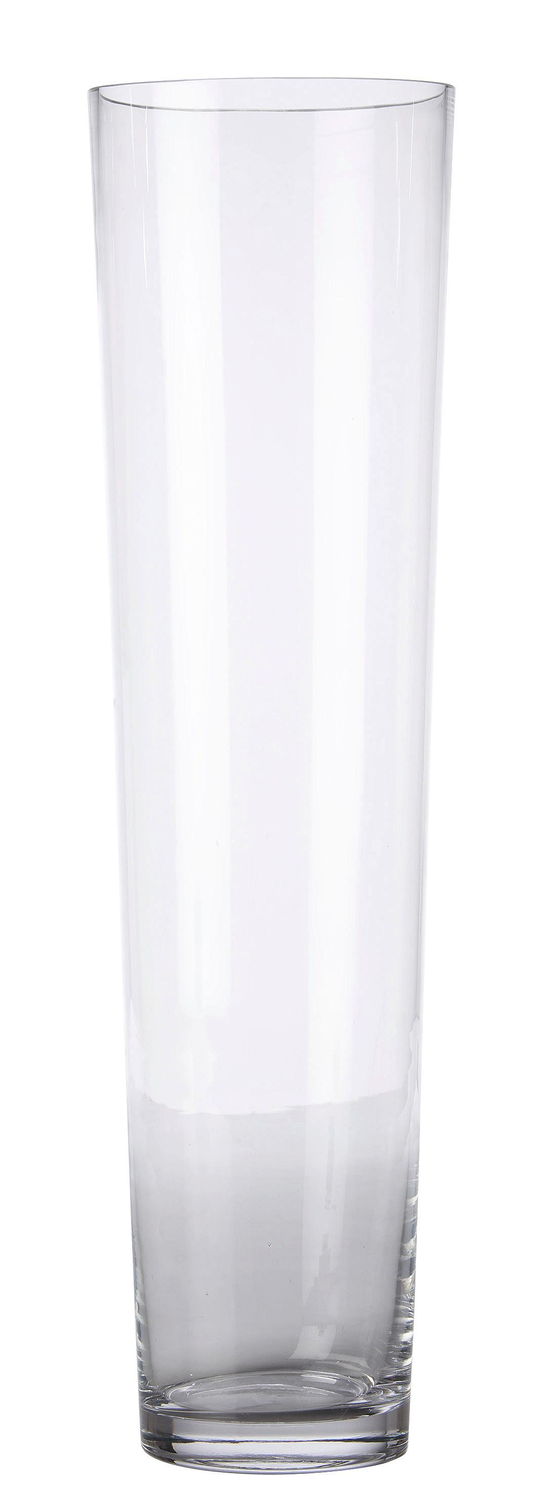 Váza Andrea - átlátszó, Modern, Üveg (19/70cm) - Modern Living