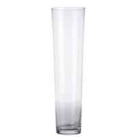 Vase Andrea aus Glas - Klar, Modern, Glas (19/70cm) - Modern Living