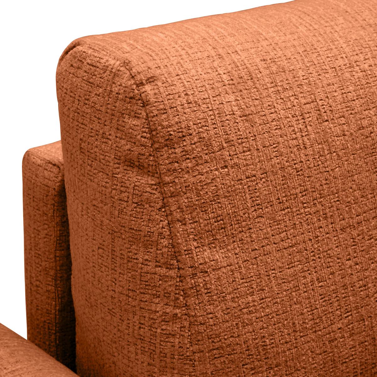 Trosjed Custom - crna/krem, Moderno, tekstil/drvo (183/85/92cm) - Mömax