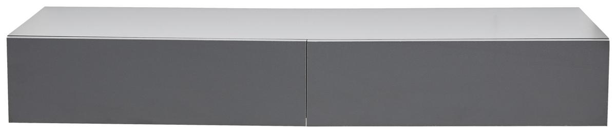 STÓŁ KONSOLA NEWNIQ - antracytowy, Design, materiał drewnopochodny (110/40/16cm) - Hom`in