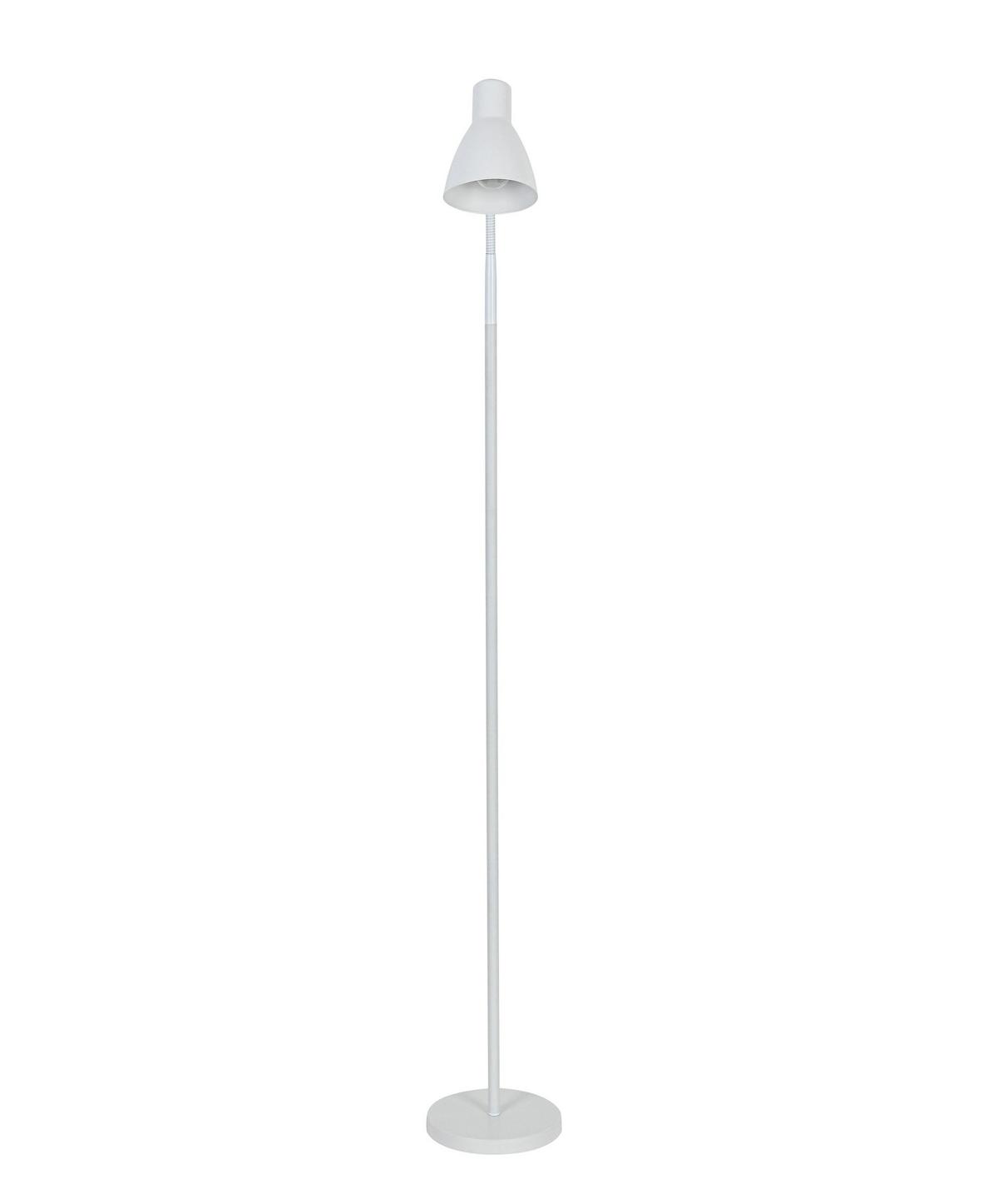STEHLEUCHTE NOMP - Weiss, Lifestyle, Kunststoff/Metall (18/147cm) - Mömax