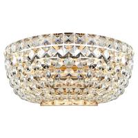 Wandleuchte Basfor Goldfarben max. 60 Watt - Goldfarben, Basics, Glas/Metall (25,5/12,5/15cm) - MAYTONI
