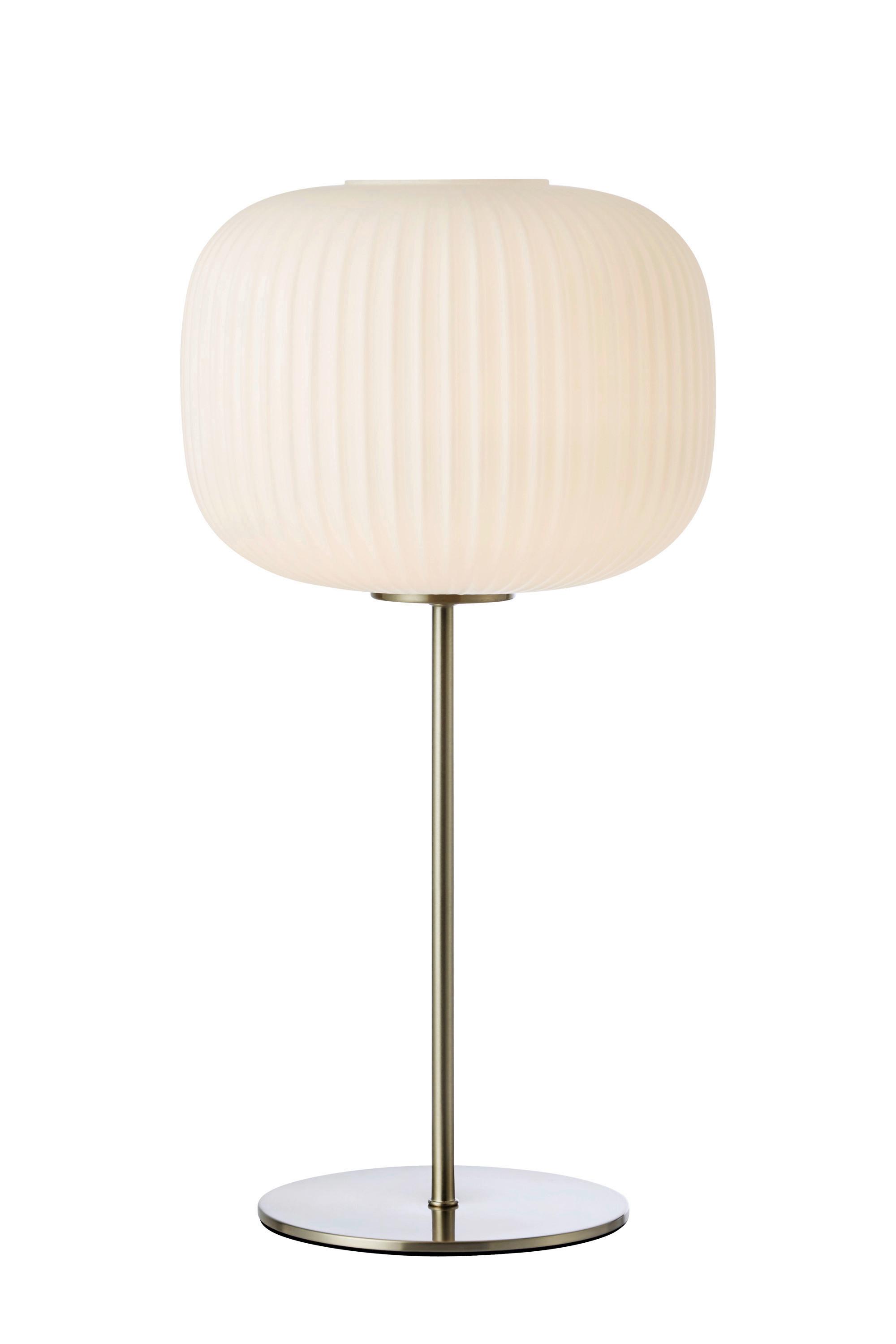 Tischleuchte Sober Table max. 40 Watt - Weiß, Design, Metall (25/25/50cm) - Markslöjd