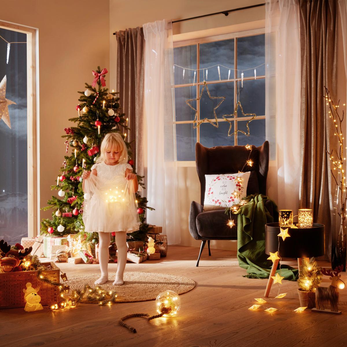 Weihnachtsbaum Brampton Grün - Basics, Kunststoff (127/185cm)