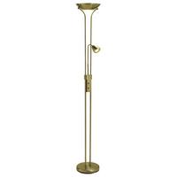 Stehleuchte Detroit Messingfarben max. 15 Watt - Messingfarben, Basics, Metall (25,5/25,5/180cm) - Markslöjd