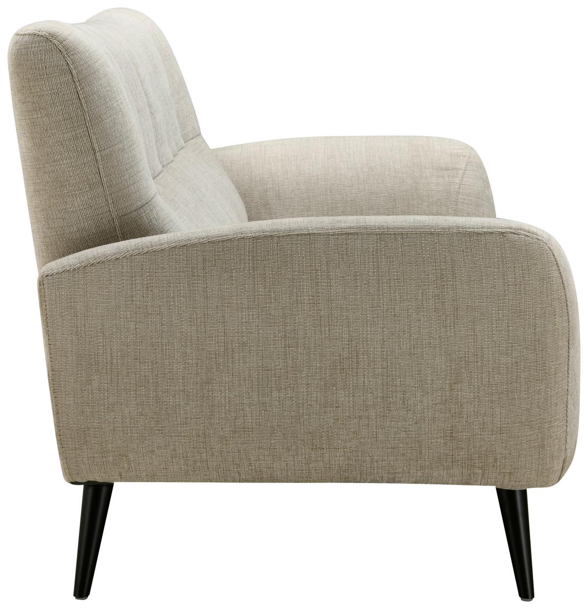 Trosed Prag, Bež - črna/bež, Basics, kovina/tekstil (185/89cm) - P & B