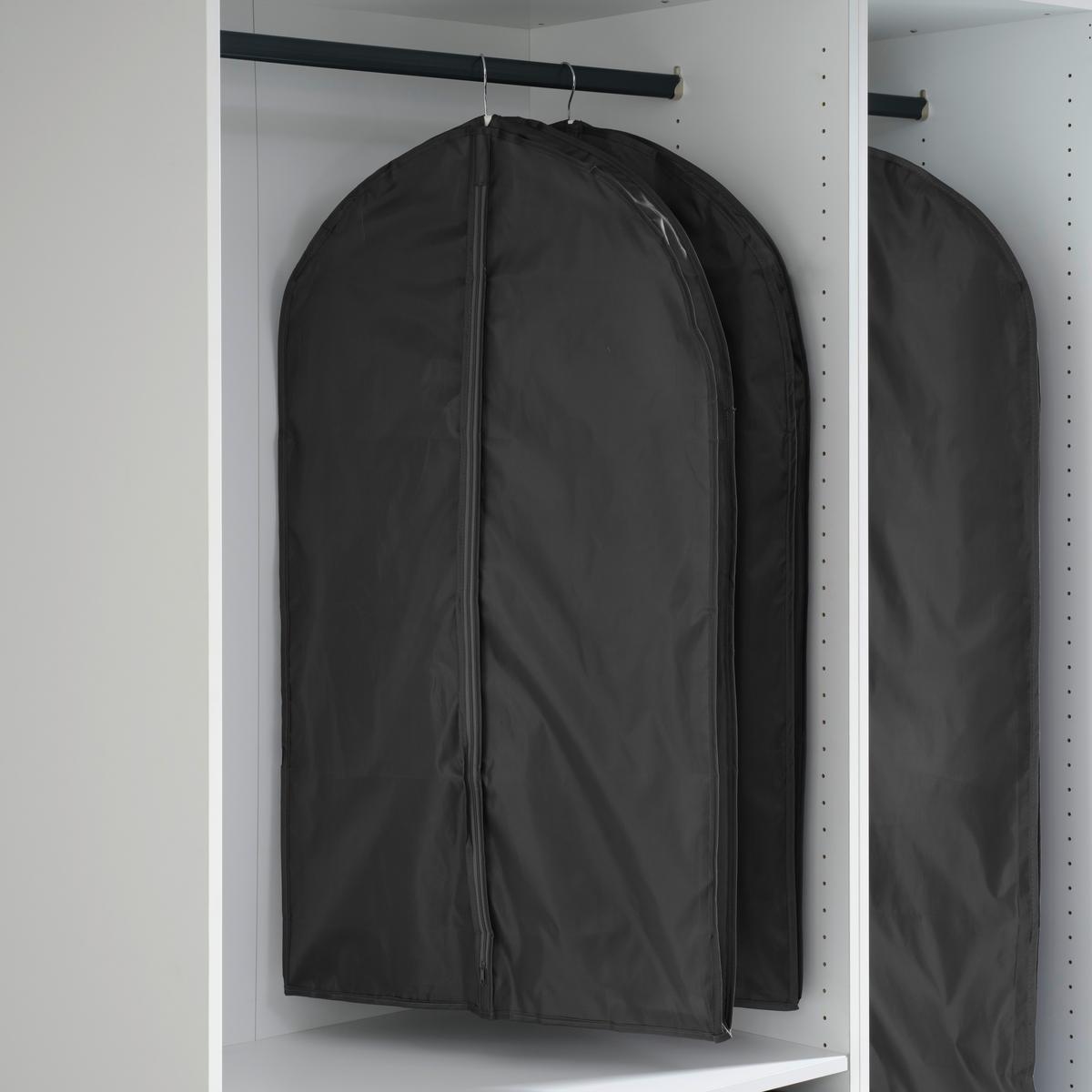 Kleidersack Unit in Grau, 3-teilig - Grau, KONVENTIONELL, Textil - Mömax
