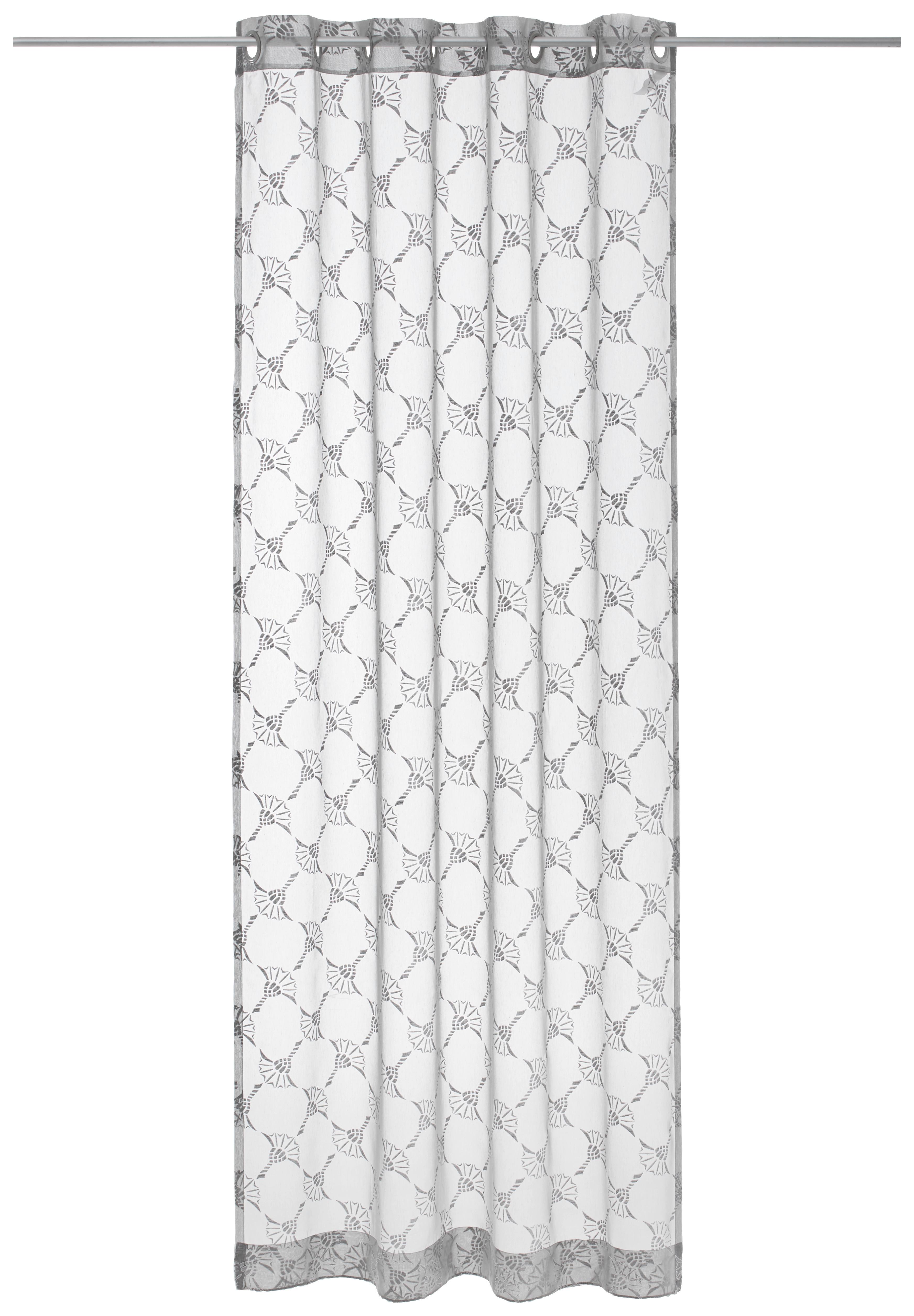 ZASŁONA NA PRZELOTKACH J-AIRY JOOP! - szary, Design, tkanina (140/250cm) - Joop!