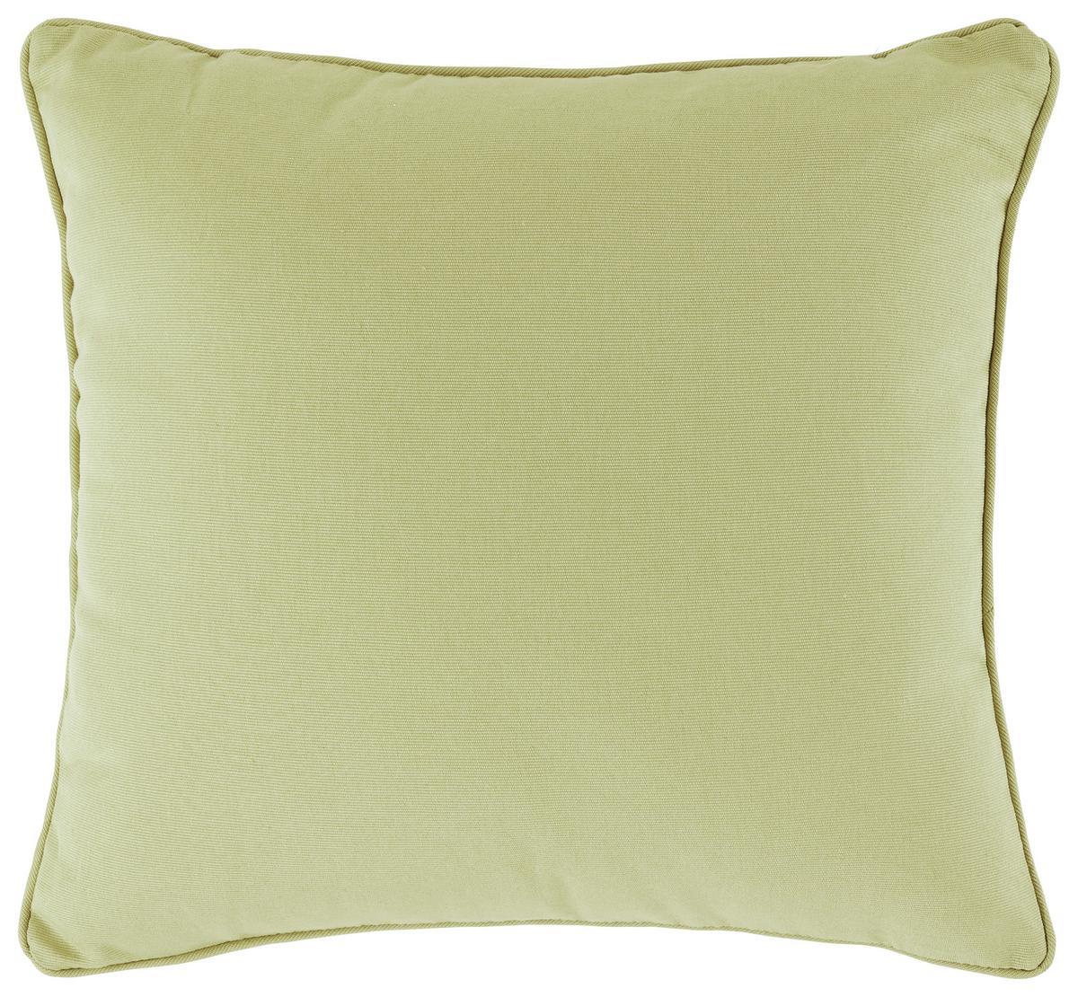 Kissenhülle Steffi Paspel ca. 40x40cm - Hellgrün, Textil (40/40cm) - Mary's