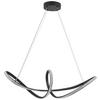 LED-HÄNGLAMPA HIT - svart, Modern, metall/plast (74/22/120cm) - Mömax