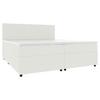 Boxbett Odin Creme ca. 180x200cm - Creme/Schwarz, KONVENTIONELL, Kunststoff/Textil (180/200cm) - Based