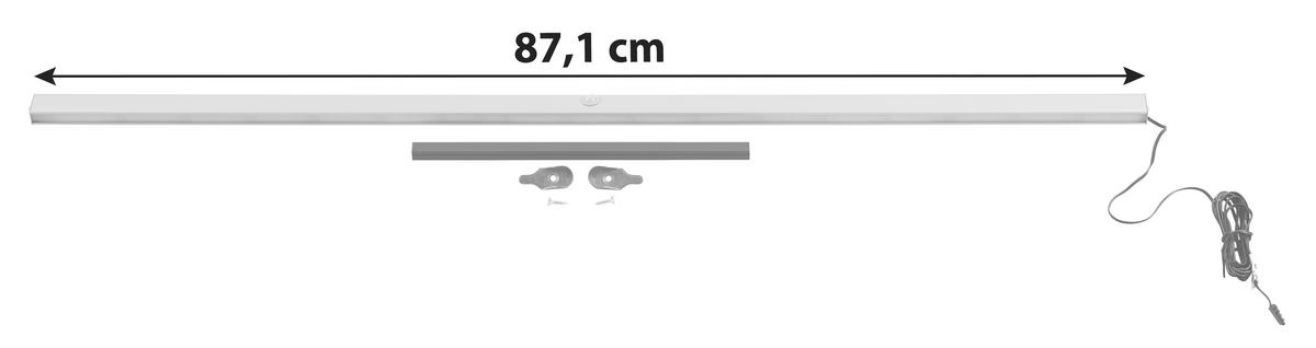 Šipka Za Odjeću Unit - boje aluminija, Moderno, metal (87,1cm) - Based