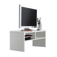 Médiaállvány Simple - fehér, Konventionell, faalapú anyag (63/40/30cm) - Best Price