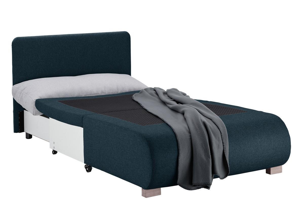 FOTEL Z FUNKCJĄ SPANIA KENY - turkusowy, Konventionell, tworzywo sztuczne/tkanina (100/80/100-193cm) - Mömax
