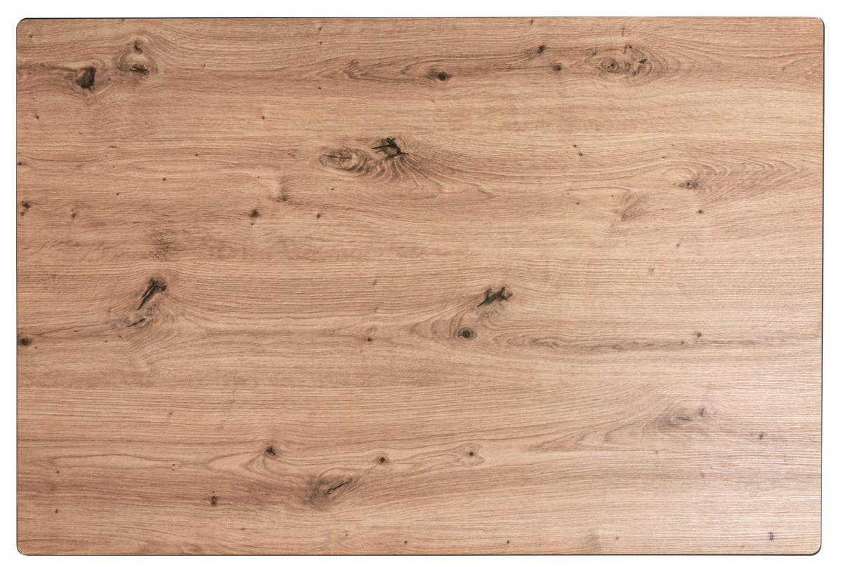 SKRZYNKA NA KLUCZE OAK - czarny/dąb artisan, Modern, metal (28/19/4cm)