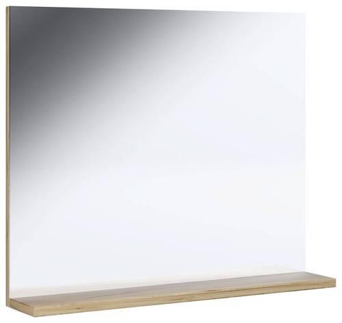 Wandspiegel Landos ca. 50 cm Eichefarben/Weiß - Eichefarben/Weiß, MODERN, Holzwerkstoff (50/60/2cm) - MID.YOU