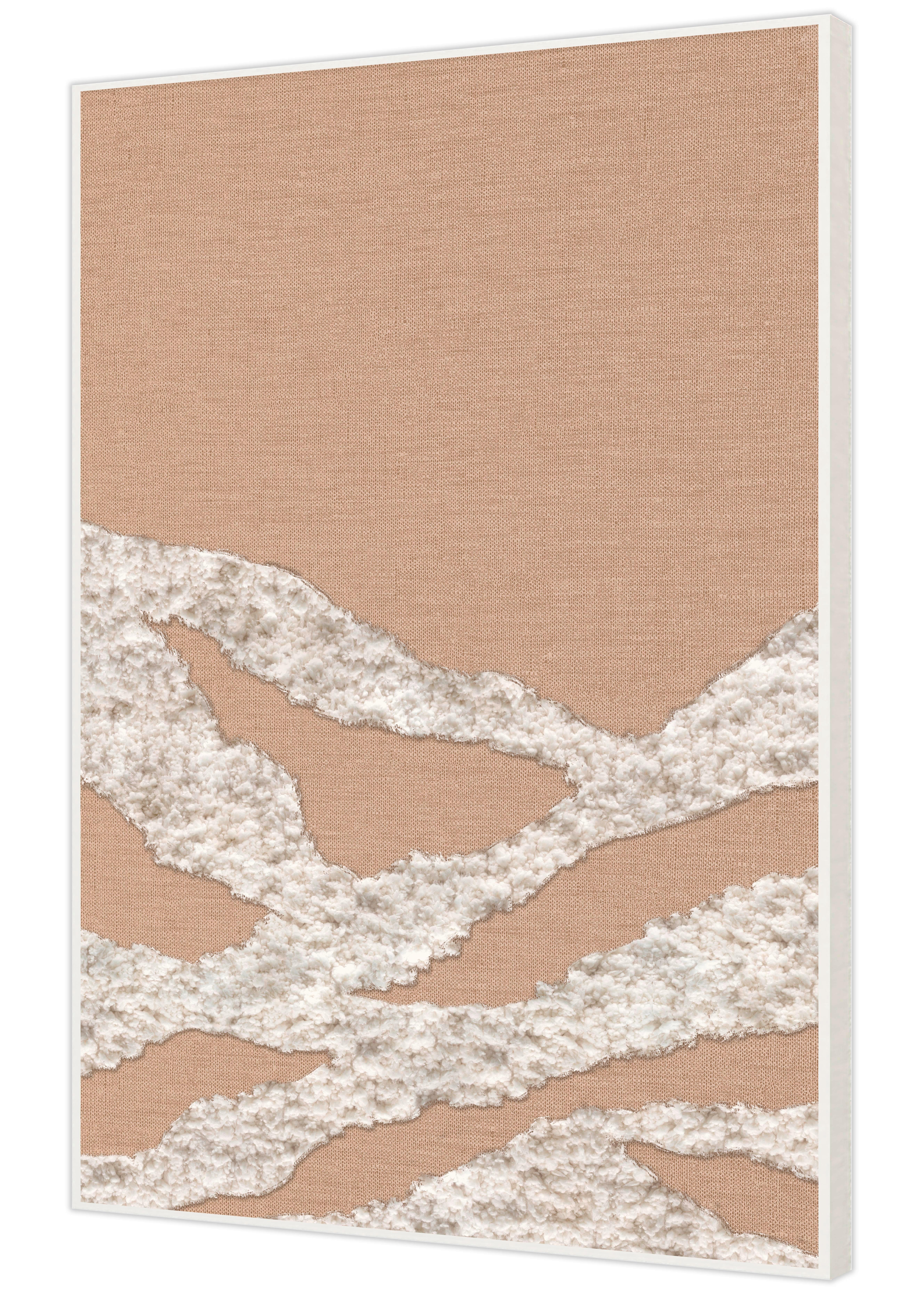 Keilrahmenbild Jeff Beige ca. 50x70cm - Beige, MODERN, Holzwerkstoff/Kunststoff (50/70cm) - Mömax