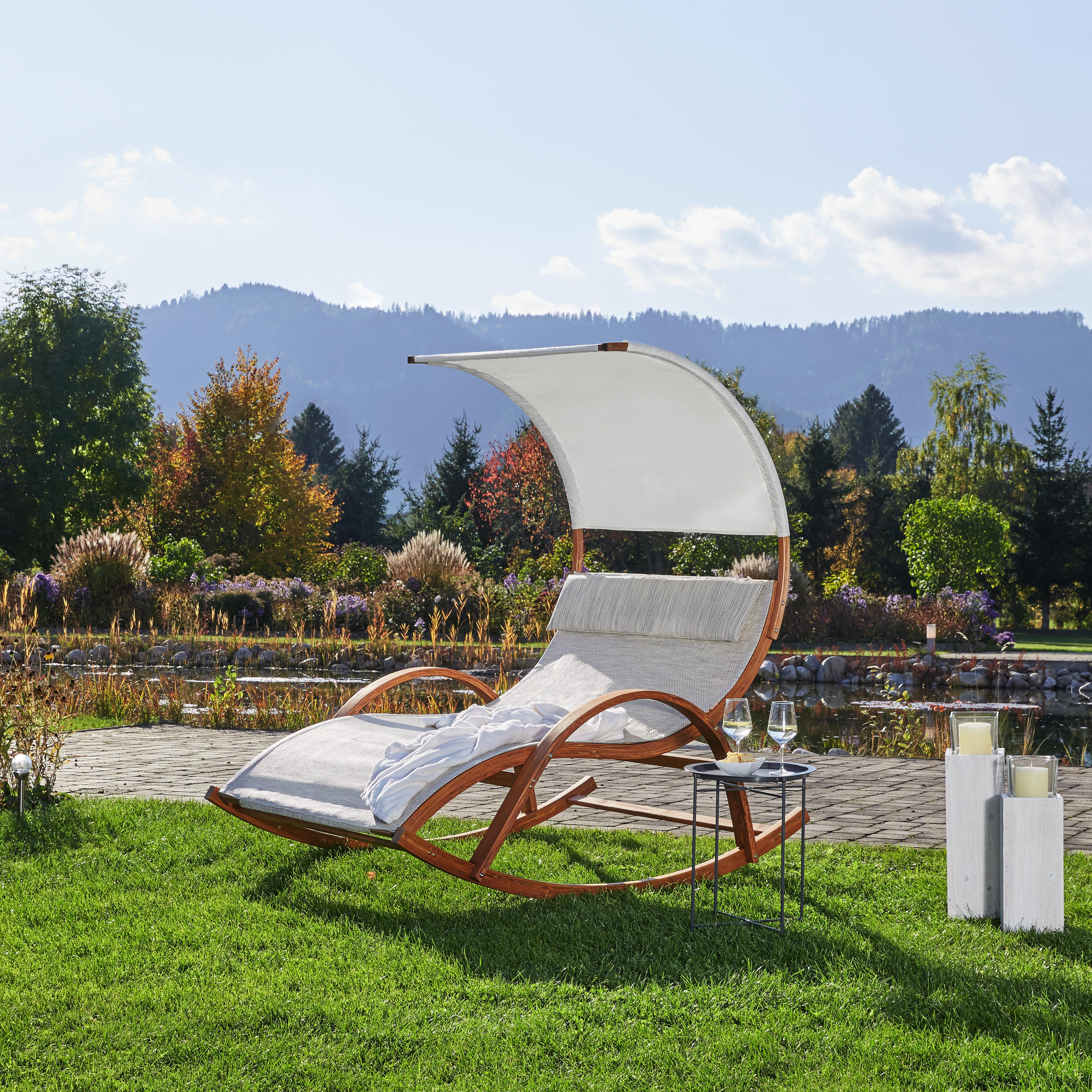 Garten Relaxliege In Weiss Online Bestellen