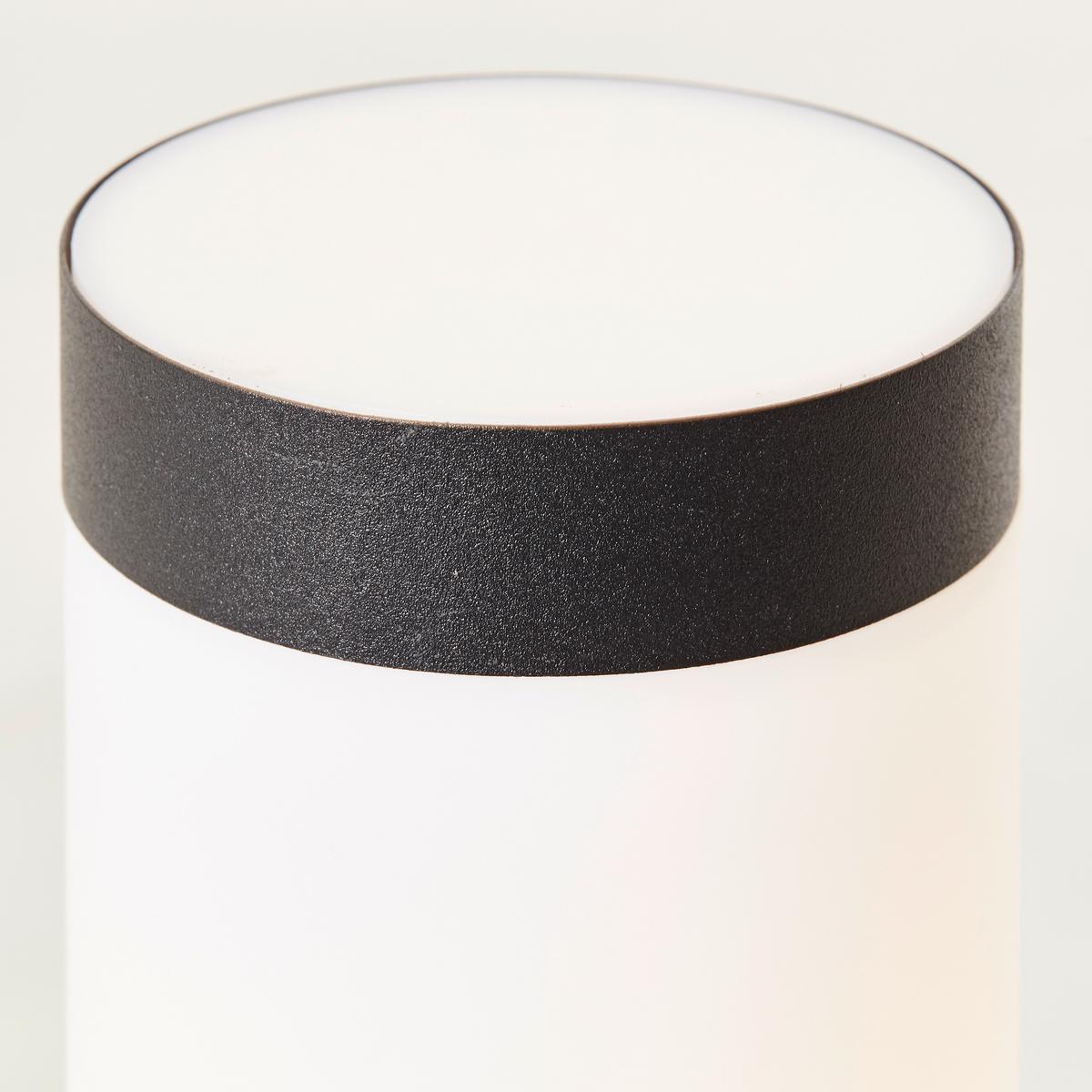 Sockelleuchte Dody Schwarz max. 20 Watt - Schwarz, KONVENTIONELL, Kunststoff/Metall (12/45cm) - Brilliant