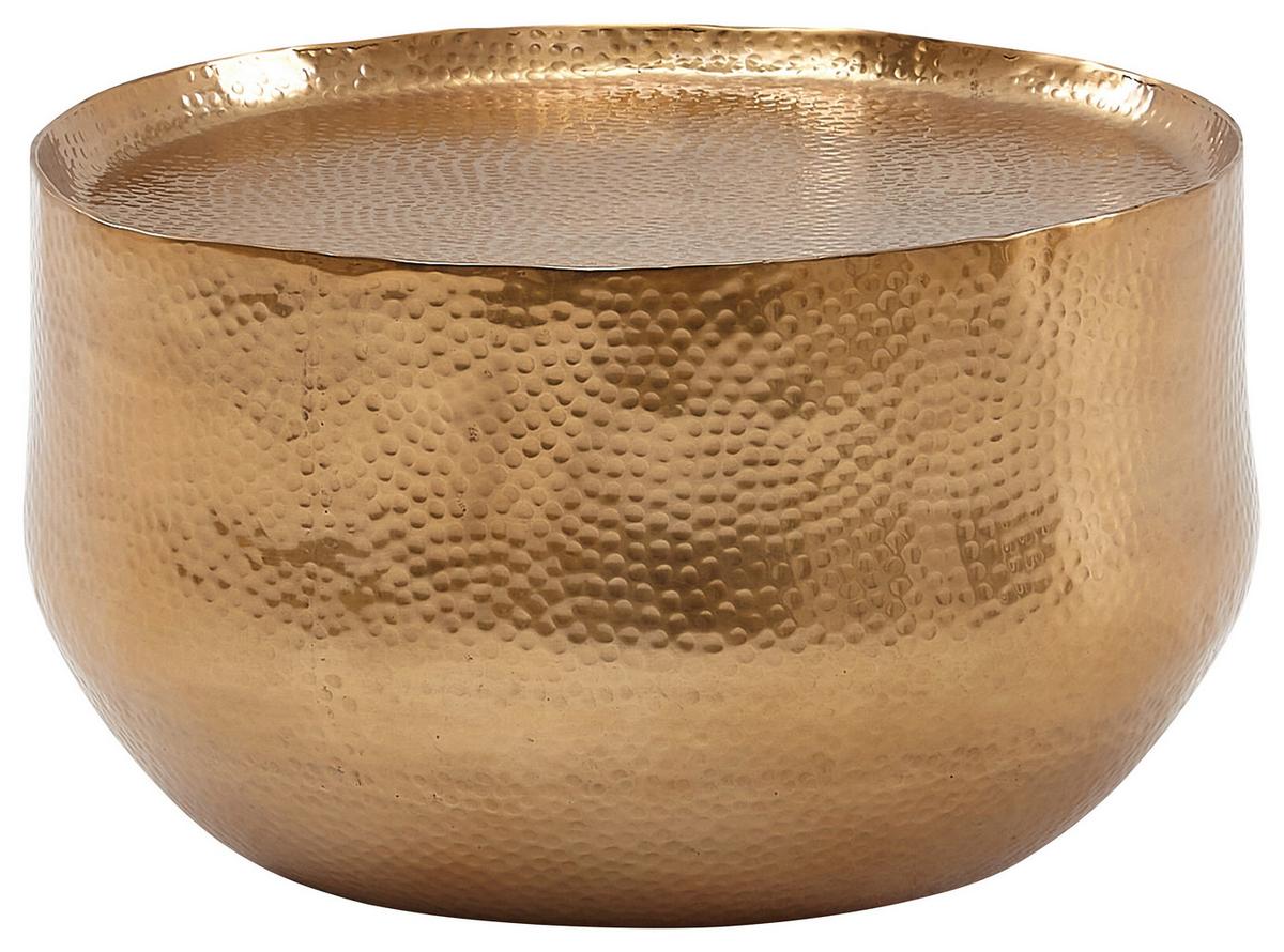 Klubska Miza Wl6.454 - zlate barve, Moderno, kovina (60/60/35cm) - MID.YOU