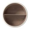 SOFFBORD ELLIOT - vit/naturfärgad, Modern, trämaterial/trä (70/70/35cm) - Bessagi Home