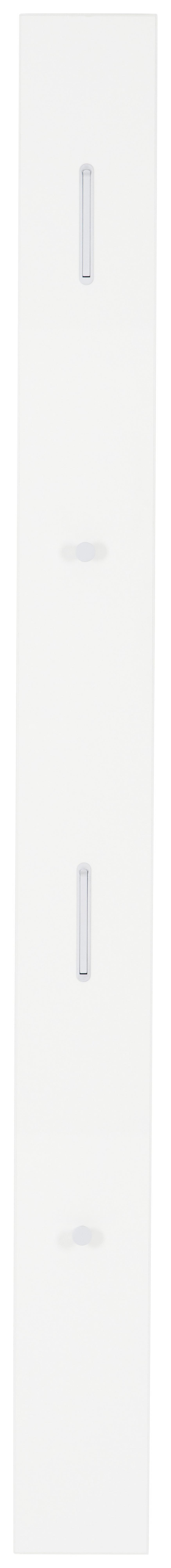 PANEL DO PRZEDPOKOJU BASIC - biały, Design, materiał drewnopochodny (16/180/2cm) - Cassando