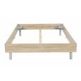 Futonska Postelja Belia - aluminij, kovina/les (180/200cm) - Mömax modern living Futonska Postelja Belia - aluminij, kovina/les (180/200cm) - Mömax modern living